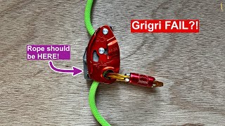 Grigri FAIL  inversion when loaded from below [upl. by Cherida]