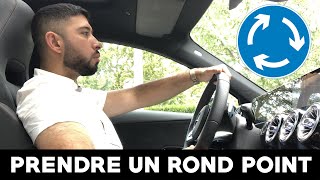 COMMENT BIEN PRENDRE UN ROND POINT  TUTO [upl. by Mauldon]