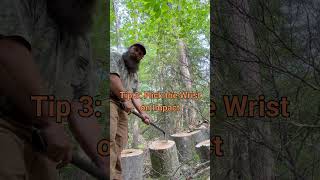 Axe Wood Splitting Tips [upl. by Korman]