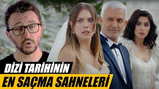 YERLİ DİZİ TARİHİNİN EN SAÇMA SAHNELERİ  Bölüm 1 [upl. by Tiebout4]