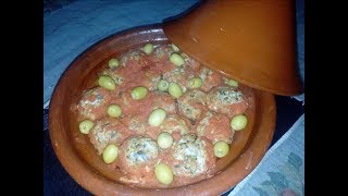 Tagine Moroccan Sardine Balls in Tomato Sauce recipe [upl. by Eveam]