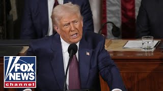 WATCH Trump makes joint address to Congress Democrats respond [upl. by Zandt]