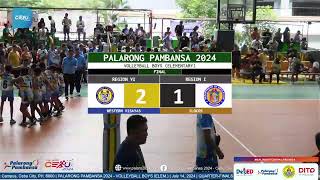 Palarong Pambansa 2024  Volleyball Boys Elem  LIVE  Match 32 Region VI VS Region I [upl. by Ardussi51]