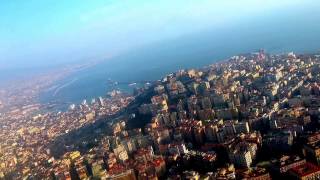 Landing at Naples Airport [upl. by Corkhill]