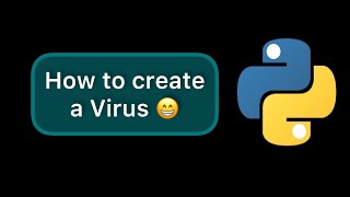 How to create a Virus in Python Shorts [upl. by Iover]