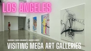 Visiting Mega Art Galleries in Los Angeles [upl. by Salvatore978]