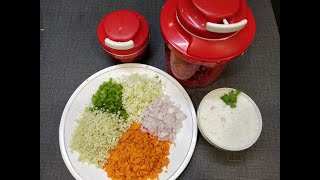 Tupperware chopper makes cooking easy  Extra chef Chopper Review  GTK [upl. by Alimat]