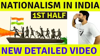 NATIONALISM OF INDIA PART 1  CLASS 10 CBSE HISTORY CHAPTER [upl. by Lonne]