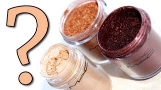 7 Ways to Use MAC Pigments [upl. by Norahs]