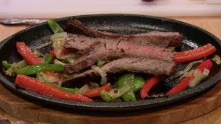 Sizzling Steak Fajitas with Tequila Marinade [upl. by Hillard]