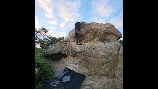 Deuce Bigalow V3  Lizards Mouth  Santa Barbara climbing bouldering [upl. by Acinomad514]