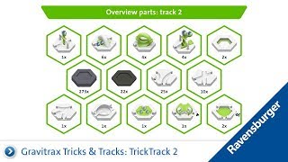 GraviTrax Kugelbahn Tricks amp Tracks Zeitraffer Aufbau TrickTrack 2 [upl. by Llenyaj]