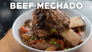 Beef Mechado Braised Beef and Tomato Stew — Filipino Recipes [upl. by Pedaiah]