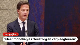 TERUGKIJKEN Tweede deel Kamerdebat over coronacrisis [upl. by Enitsahc]