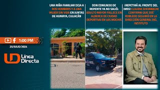 Una riña familiar deja a dos hombres y a una mujer sin vida en Juntas de Humaya Culiacán [upl. by Thayne]