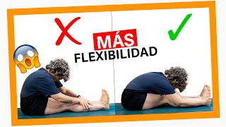 Cómo trabajar la FLEXIBILIDAD de ISQUIOTIBIALES en Yoga [upl. by Ysdnyl387]