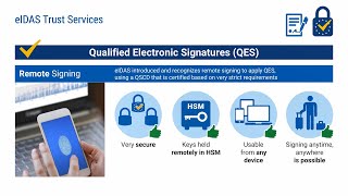 Utimacoenabled remote signing for eIDAScompliant qualified electronic signatures [upl. by Delanty]