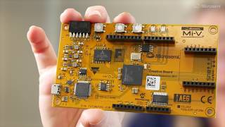 Microsemi Future RISCV Creative Board Unboxing [upl. by Nollad]