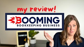 Booming Bookkeeping Business my honest review [upl. by Rossing]