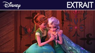 La Reine des Neiges  Une Fête Givrée  Extrait  Elsa a un rhume  Disney [upl. by Akehs662]