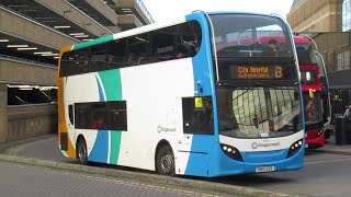 Buses amp Trains at Peterborough  February 2024 [upl. by Camilla975]