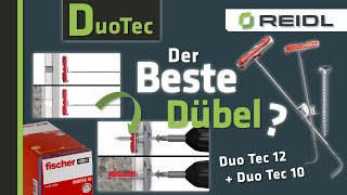 Fischer Duo Tec Dübel  Der PERFEKTE KIPPDÜBEL für Hohlräume  Schwerlastdübel Befestigung German [upl. by Danny]