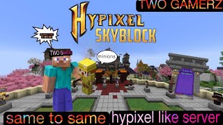 How To Play Hypixel In Minecraft Pe 121 Hypixel Skyblock Server Released For Minecraft Pe 121 [upl. by Botti]