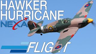 Flying the Nexa Hawker Hurricane 63quot ARF  Motion RC [upl. by Collimore]