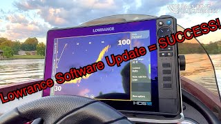 Testing Out the NEW Lowrance HDS Pro and ActiveTarget Updates [upl. by Akzseinga]