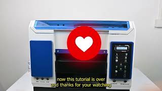 Procolored V10 Pro dual heads TX800 UV Printer tutorial video [upl. by Heidi273]