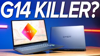 Did HP make the Perfect 14inch Gaming Laptop 2024 HP Omen Transcend 14 [upl. by Ayo]