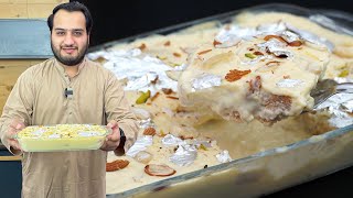 Only milk and bread easy dessert  Dish full of Shahi Tukry with 1kg milk and Small Bread [upl. by Drisko898]