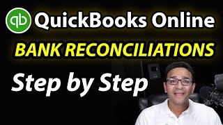 QuickBooks Online How to RECONCILE your bank statement [upl. by Sirovaj]