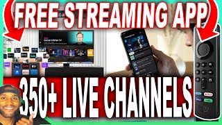 FREE STREAMING APP 350 LIVE CHANNEL SMART TV COMPUTERS PHONES FIRE TV [upl. by Lomaj]