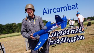 Aircombat är luftstrid med modellflygplan [upl. by Nikolaus470]