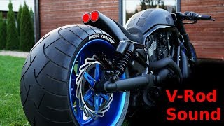 ⭐️⭐️⭐️ Harley Davidson V Rod Performance Supercharged Sound by Fredy Motorcycles [upl. by Goddord]