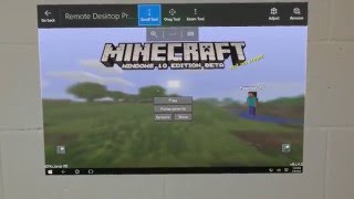 Microsoft HoloLens Minecraft demo at E3 2015 [upl. by Rastus]