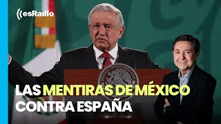 Jiménez Losantos desmonta las mentiras de México [upl. by Akinas]