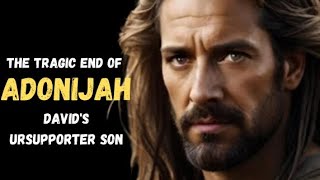 Who was Adonijah in the Bible the story and death of Adonijah Son of David [upl. by Macknair]