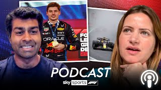 Is Max Verstappen the best wet weather driver of ALLTIME 🌧  Sky Sports F1 Podcast [upl. by Nnyllatsyrc]