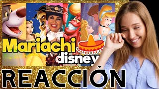 Aida Cuevas  Disney con Mariachi REACCION VOCAL COACH [upl. by Yarw]