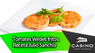 Tomates verdes fritos  Receta [upl. by Woodson108]