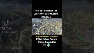 how to find prairie fire jimson weed and mustard far cry 5 farcry5 farcry ubisoft ubisoftgames [upl. by Lagasse]