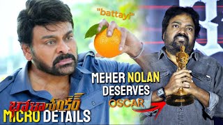 Bhola Shankar Movie Micro Details  quotOSCAR To MEHER NOLANquot  Vithin cine [upl. by Gabe424]