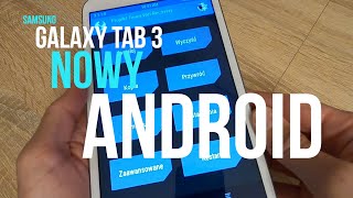 Samsung Galaxy Tab 3  wgrywanie nowego androida [upl. by Romain]