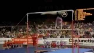 Svetlana Boginskaya  1989 World Championships Team Optionals  Uneven Bars [upl. by Teak727]