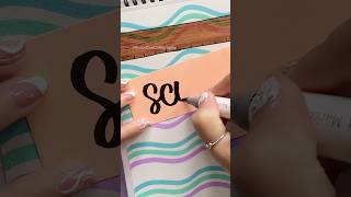 DIY Front Page Design in Minutes shorts nhuandaocalligraphy frontpage [upl. by Leesa]