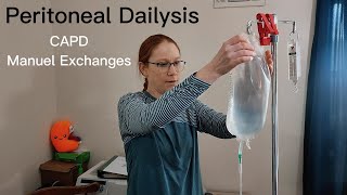 Peritoneal Dialysis PD Manual Exchanges StepbyStep Guide in 2023 [upl. by Iras951]