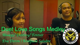 Love Songs Duet Medley  Eva Doron amp Bonifacio Salubre [upl. by Berrie841]