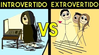 Introvertidos VS Extrovertidos Tú Qué Eres [upl. by Magan]